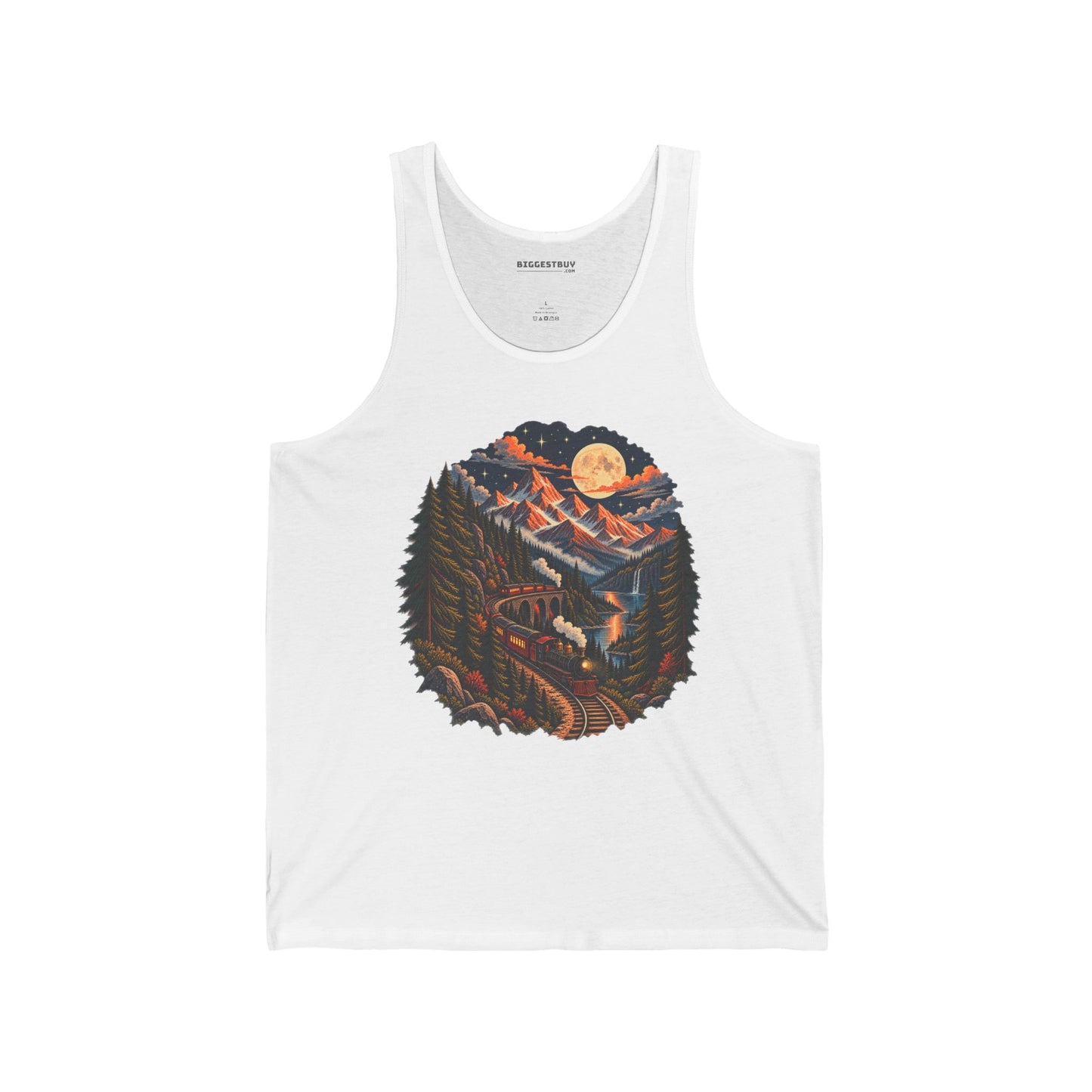 Midnight Rails - Jersey Tank Top