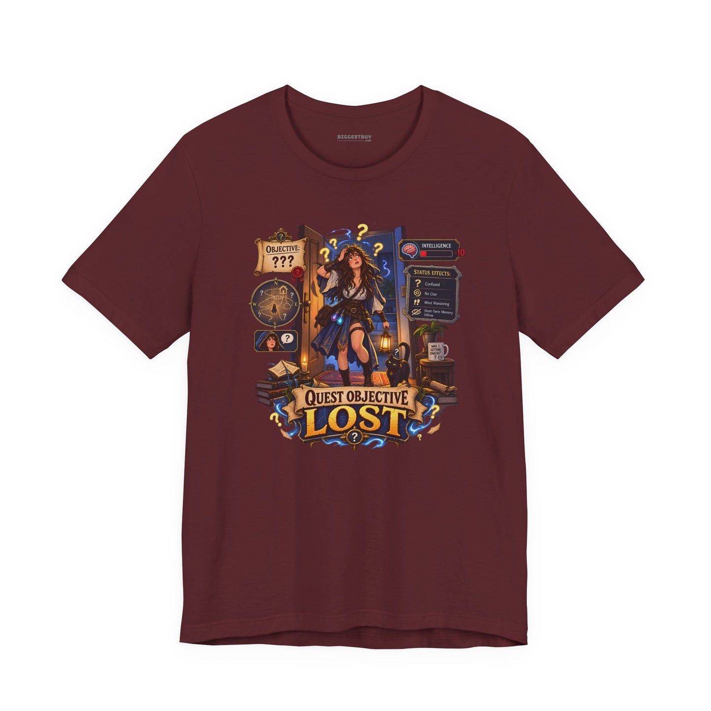 Quest Lost - Classic Jersey Tee