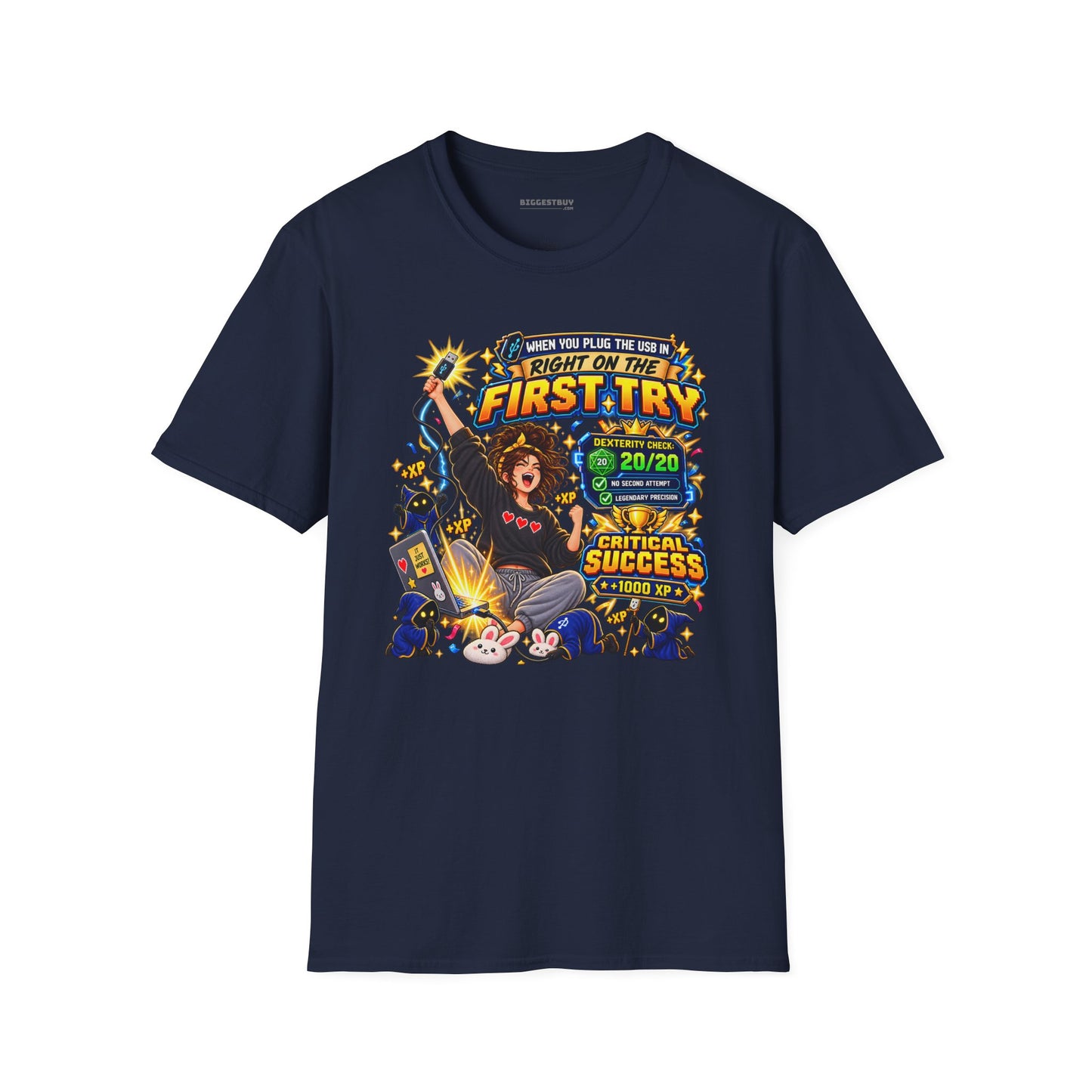 First Try - Softstyle T-Shirt