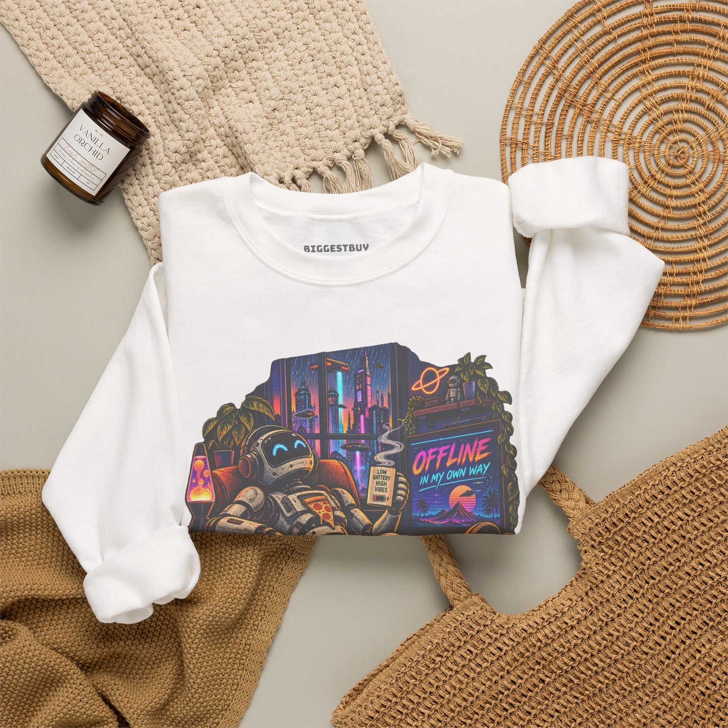 Offline Orbit - Crewneck Sweatshirt