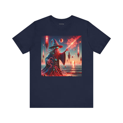T-skjorte | Unisex | Jersey-T-skjorte | Kort erme | Kosmisk Skrekk | Illithid Trollmann