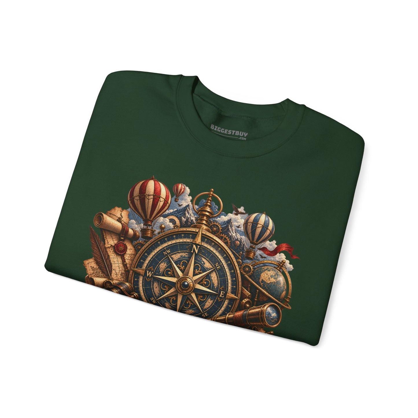 Navigatin Nostalgia - Crewneck Sweatshirt