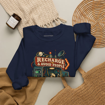 Social Recharge - Crewneck Sweatshirt
