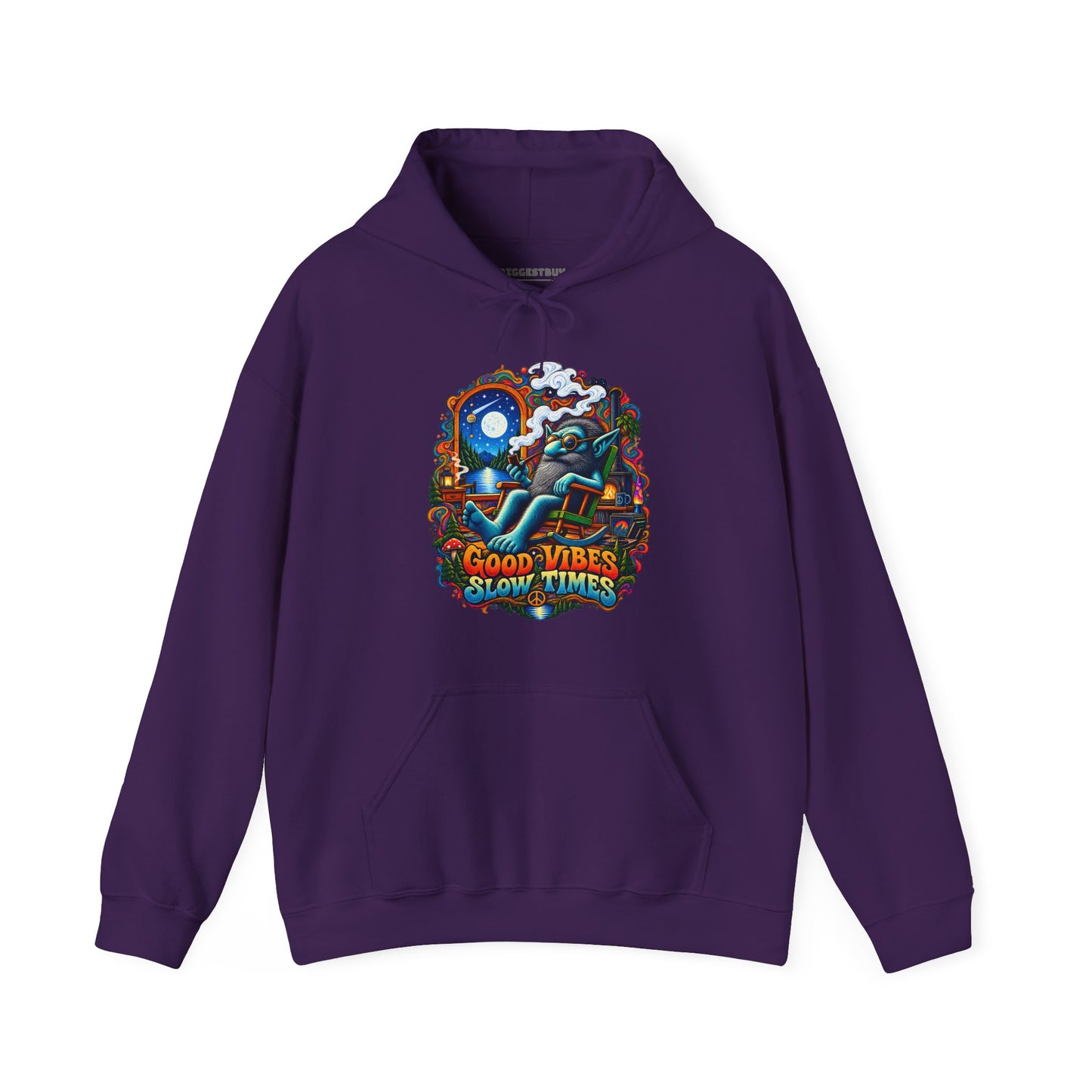 Slow Vibes - Pullover Hoodie