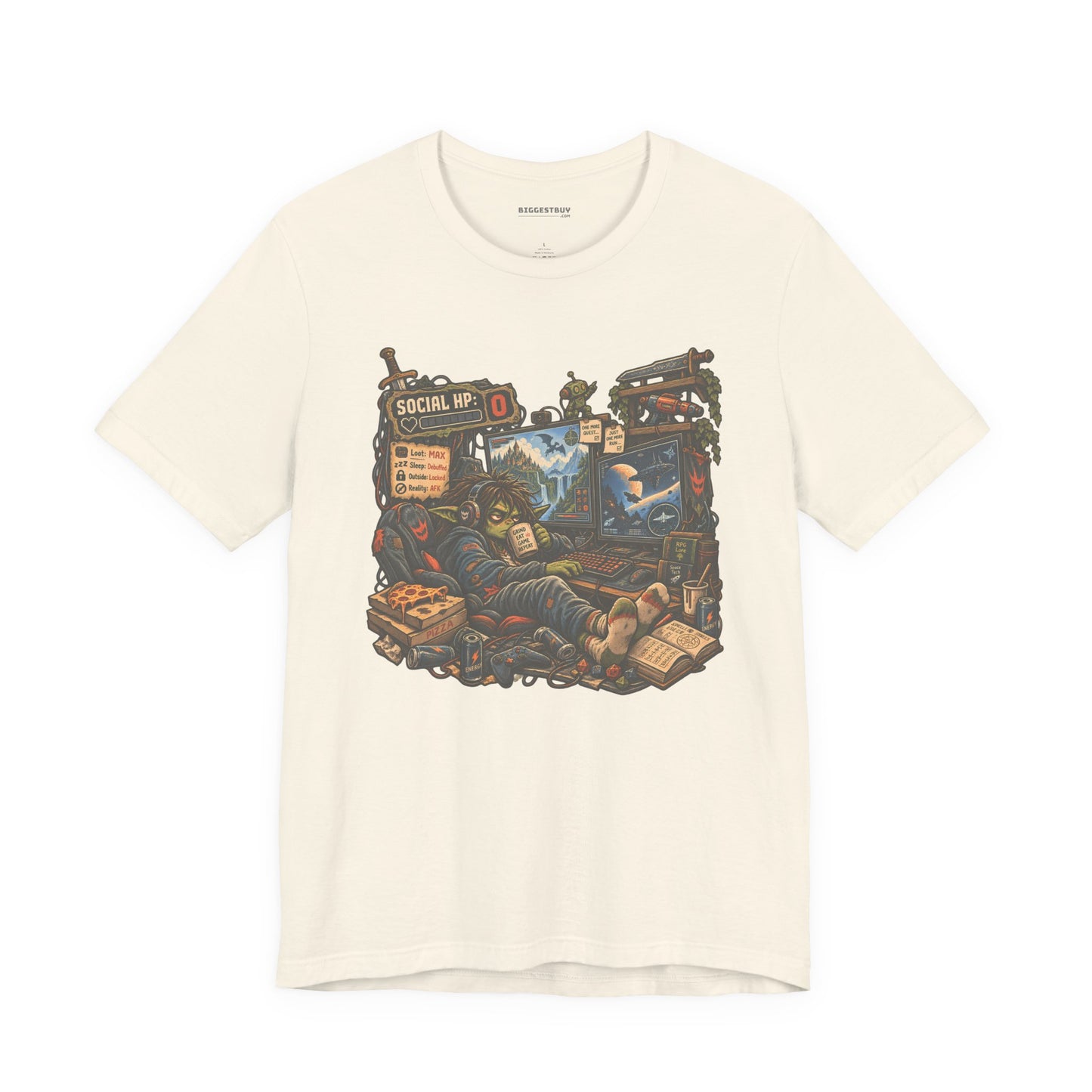 Social Zero - Classic Jersey Tee