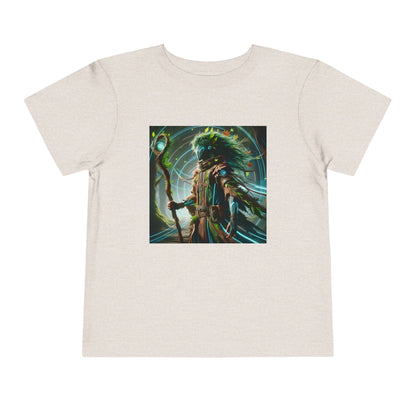 T-Shirt | Toddler Tee | Short Sleeve | Eco Fantasy | Forest Spirit Shaman