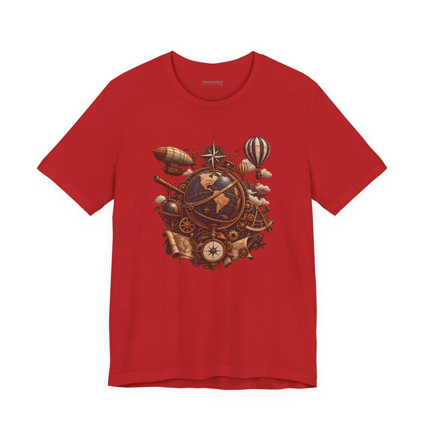 Steampunk Globe - Classic Jersey Tee