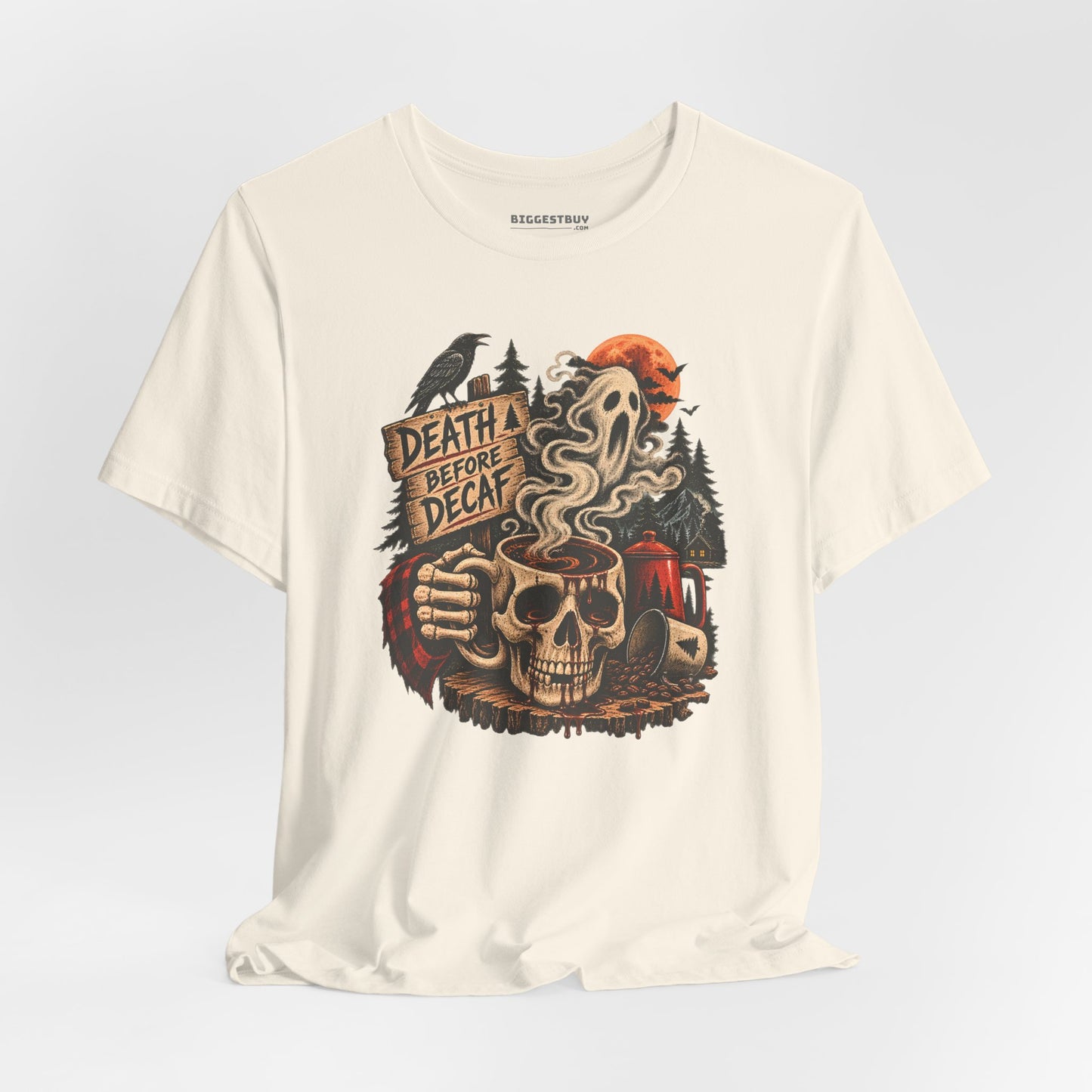 Death Decaf - Classic Jersey Tee