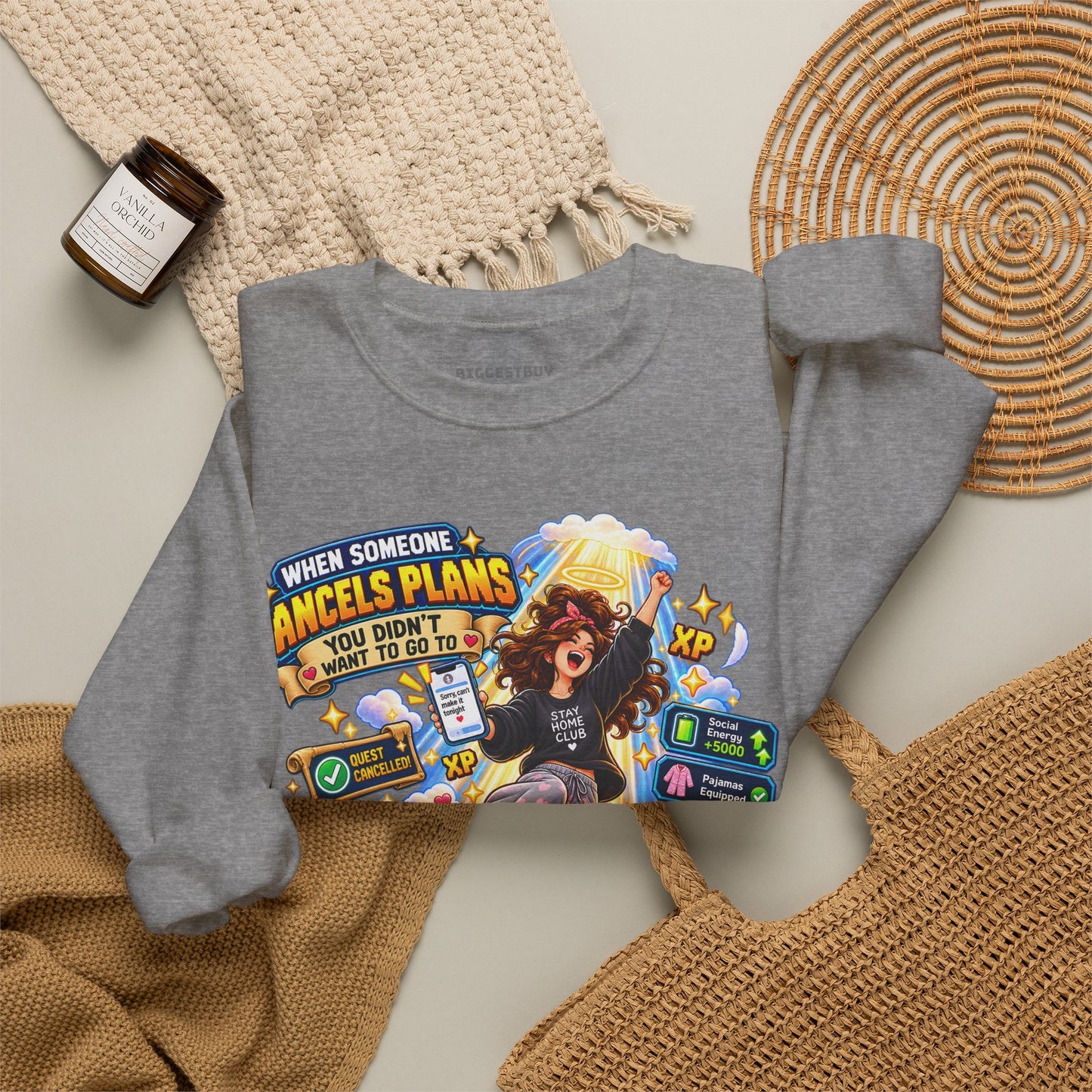 Pamphlet Punchline - Crewneck Sweatshirt