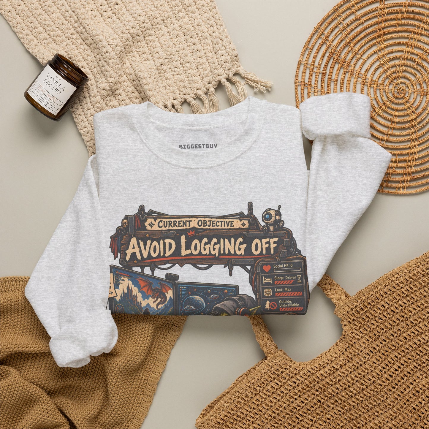 Logoff Dodge - Crewneck Sweatshirt