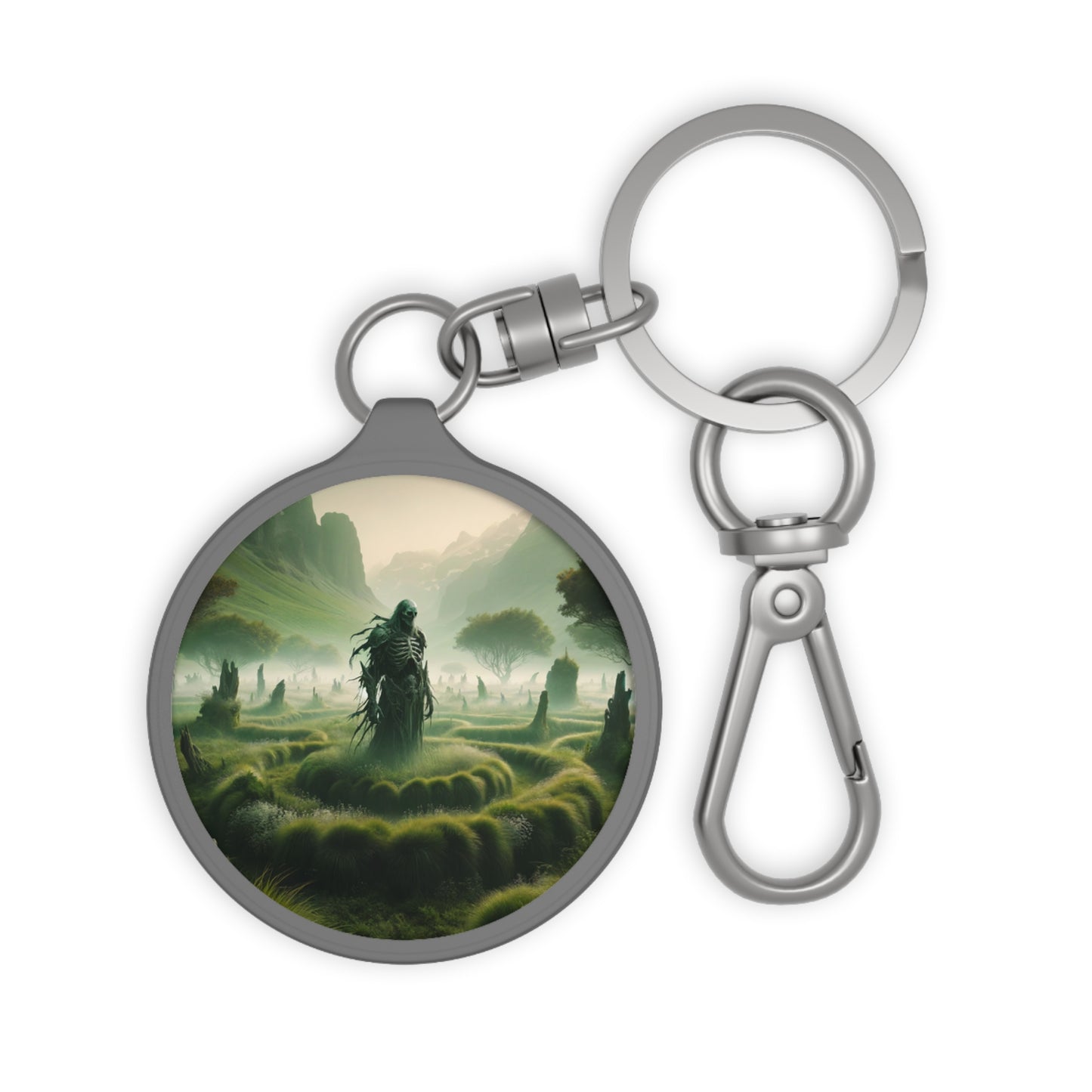 Round Keychain