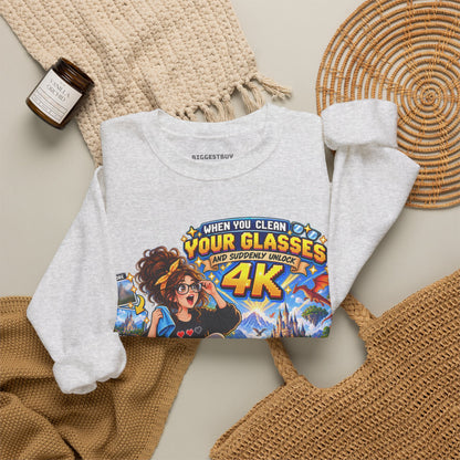 Glasses Galaxy - Crewneck Sweatshirt