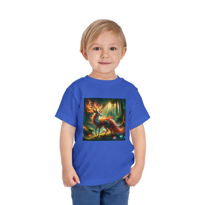 T-Shirt | Toddler Tee | Short Sleeve | Mystical Kirin | Forest Spirit Deer