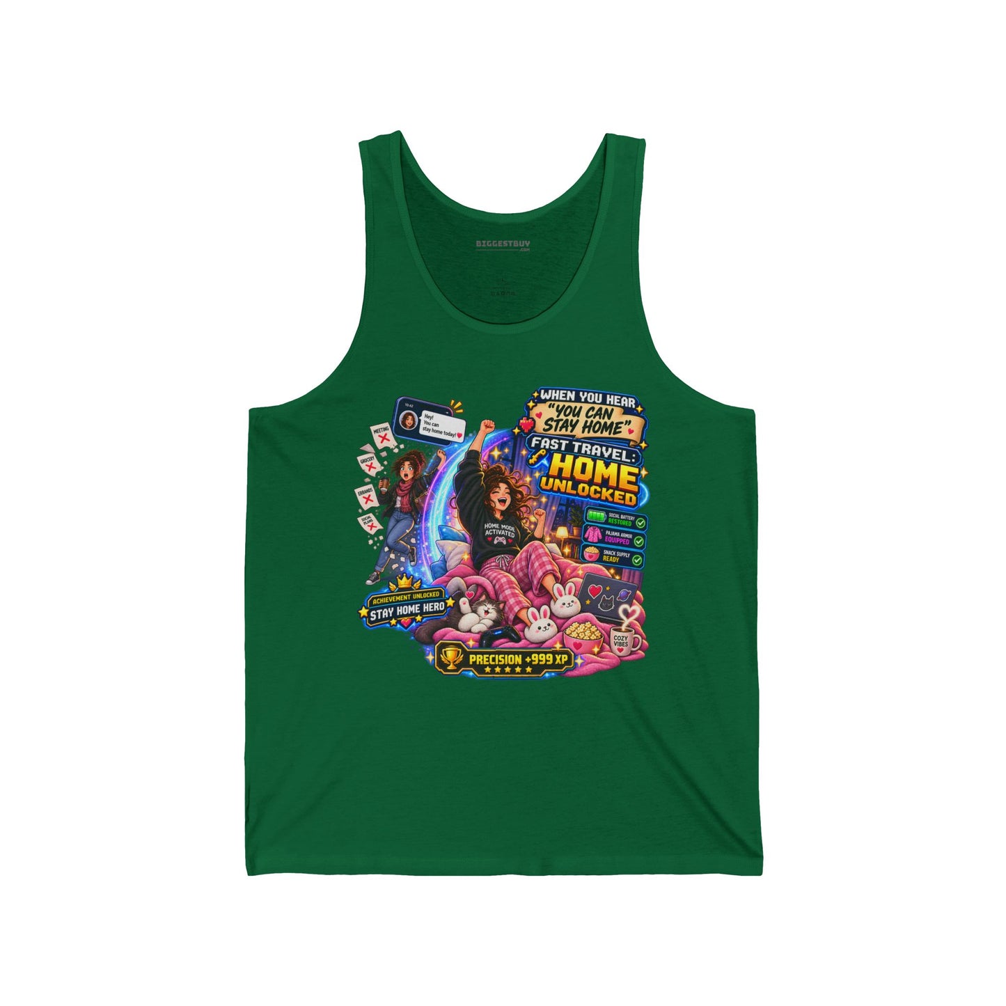Quarantine Vibe - Jersey Tank Top