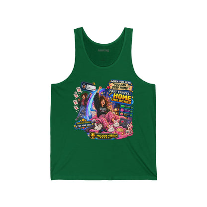 Quarantine Vibe - Jersey Tank Top