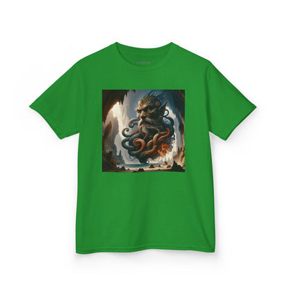 Camiseta | Camiseta Infantil | Algodão Pesado | Mitologia Marinha | Deus do Mar