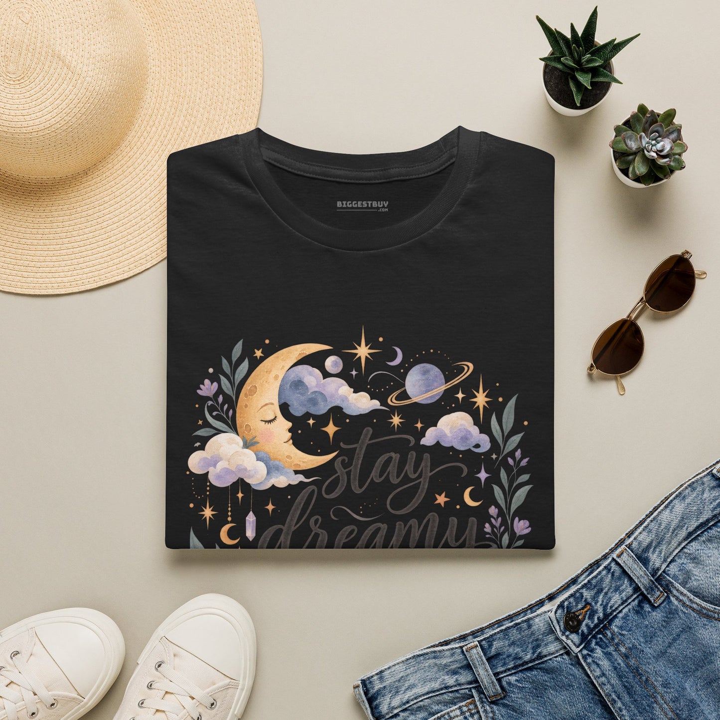 Moonlit Dreams - Softstyle T-Shirt