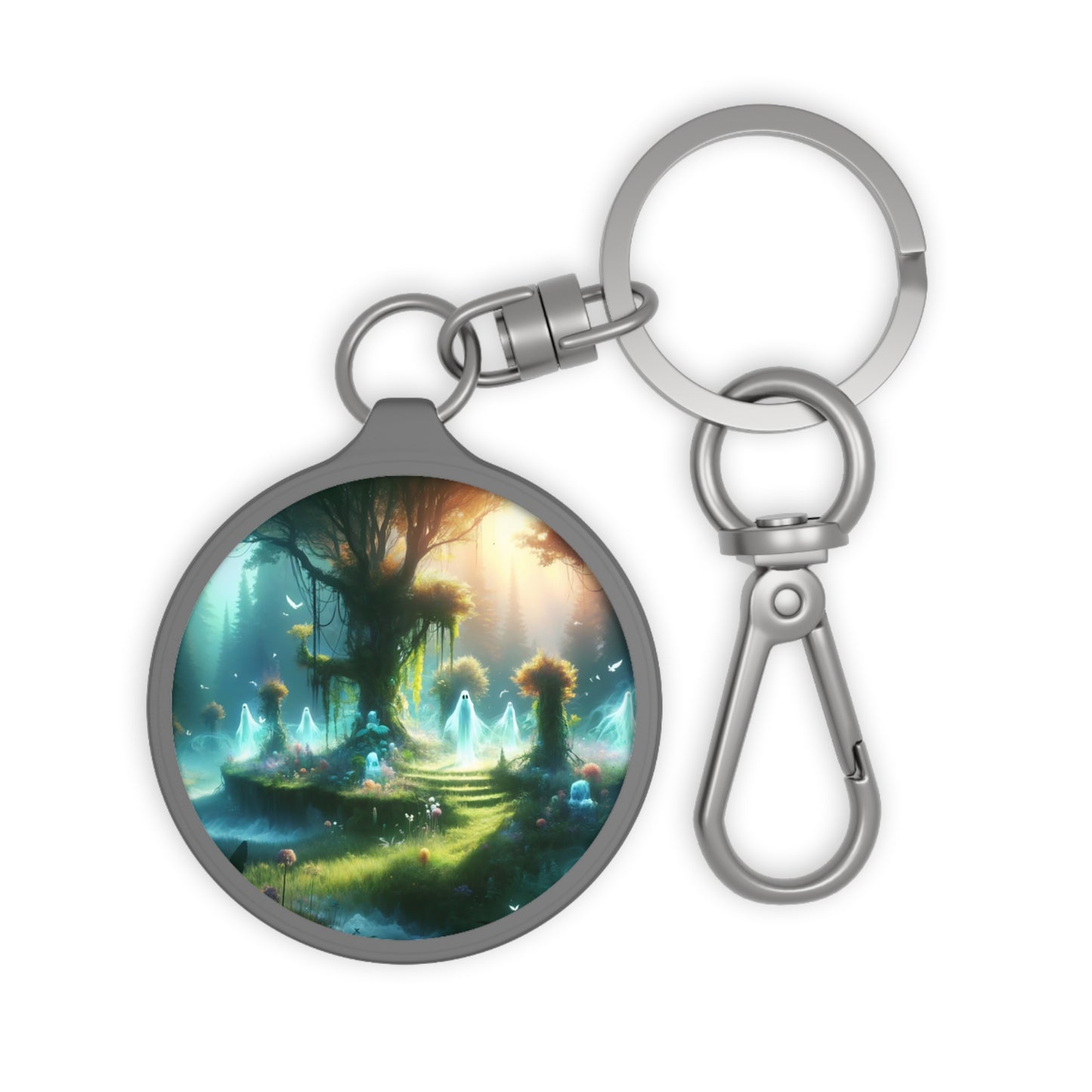 Round Keychain