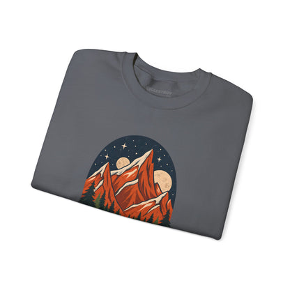 Mountain Maze - Crewneck Sweatshirt