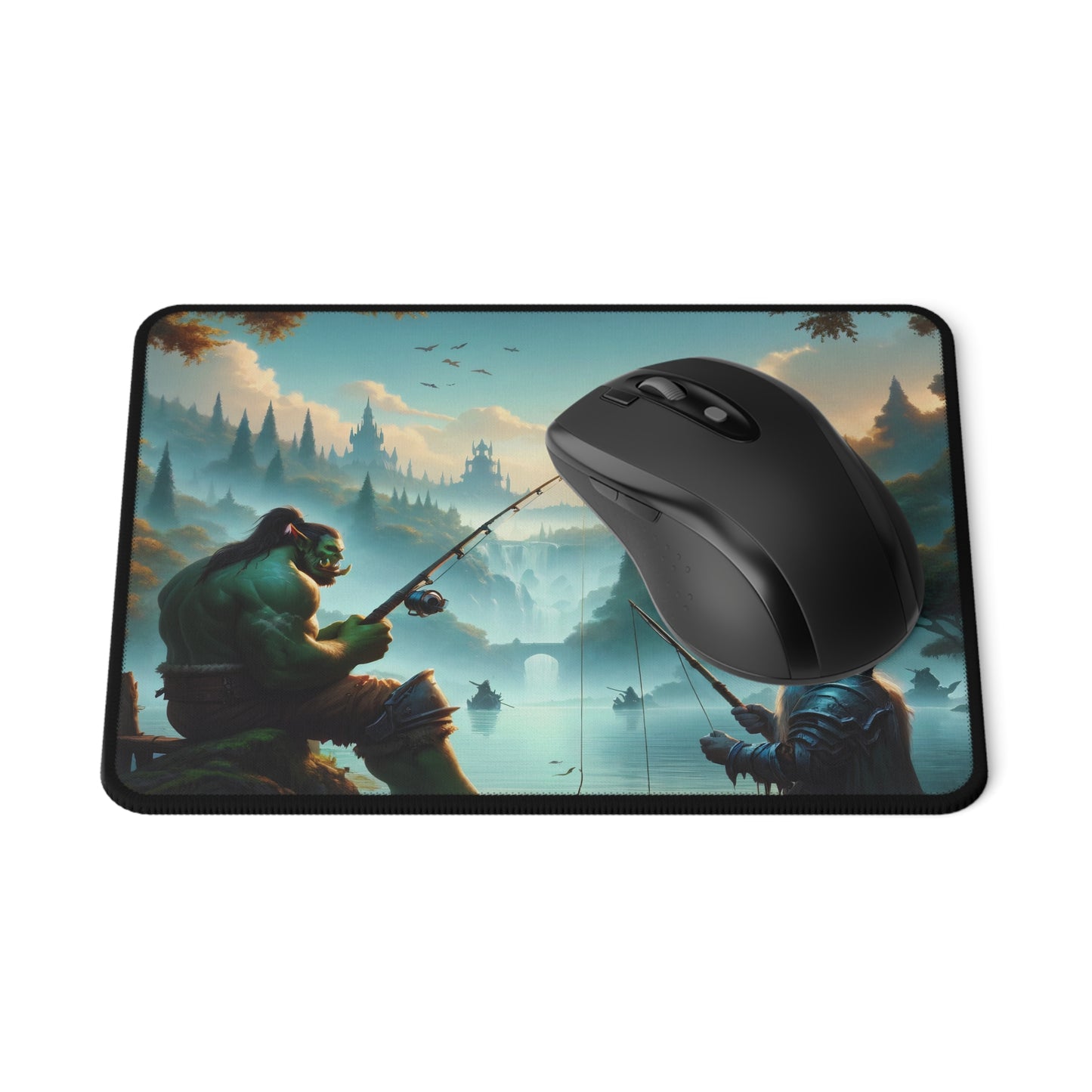 Tapis de souris | Fantaisie Interculturelle | Pêche