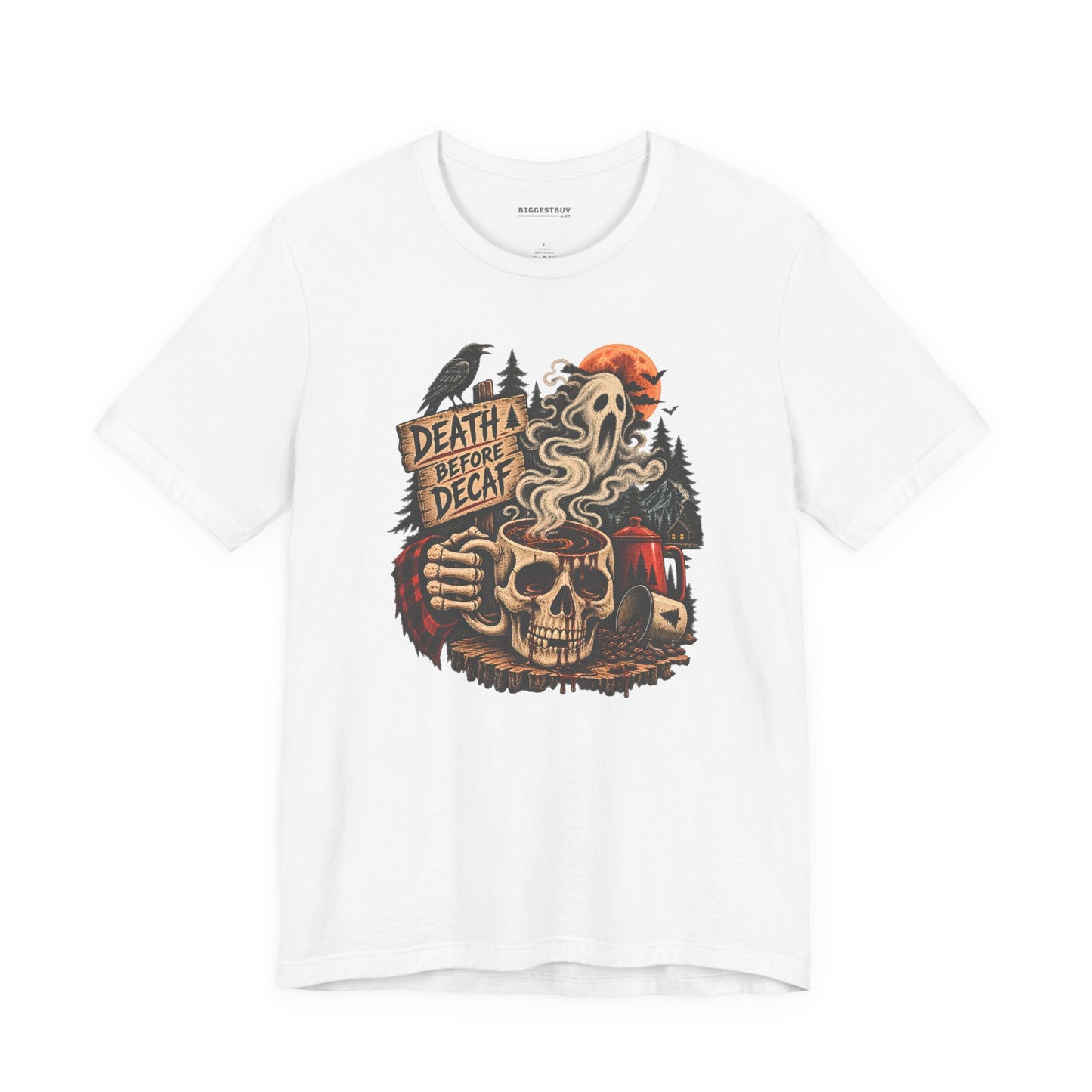 Death Decaf - Classic Jersey Tee