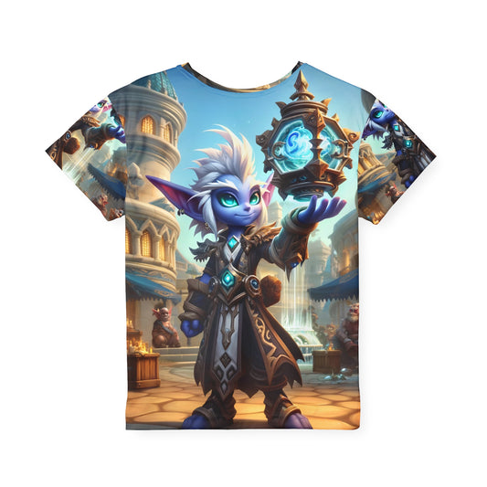 Camiseta deportiva | Niños | Fantasía Arcana | Gnomo Cronómago | Mágico