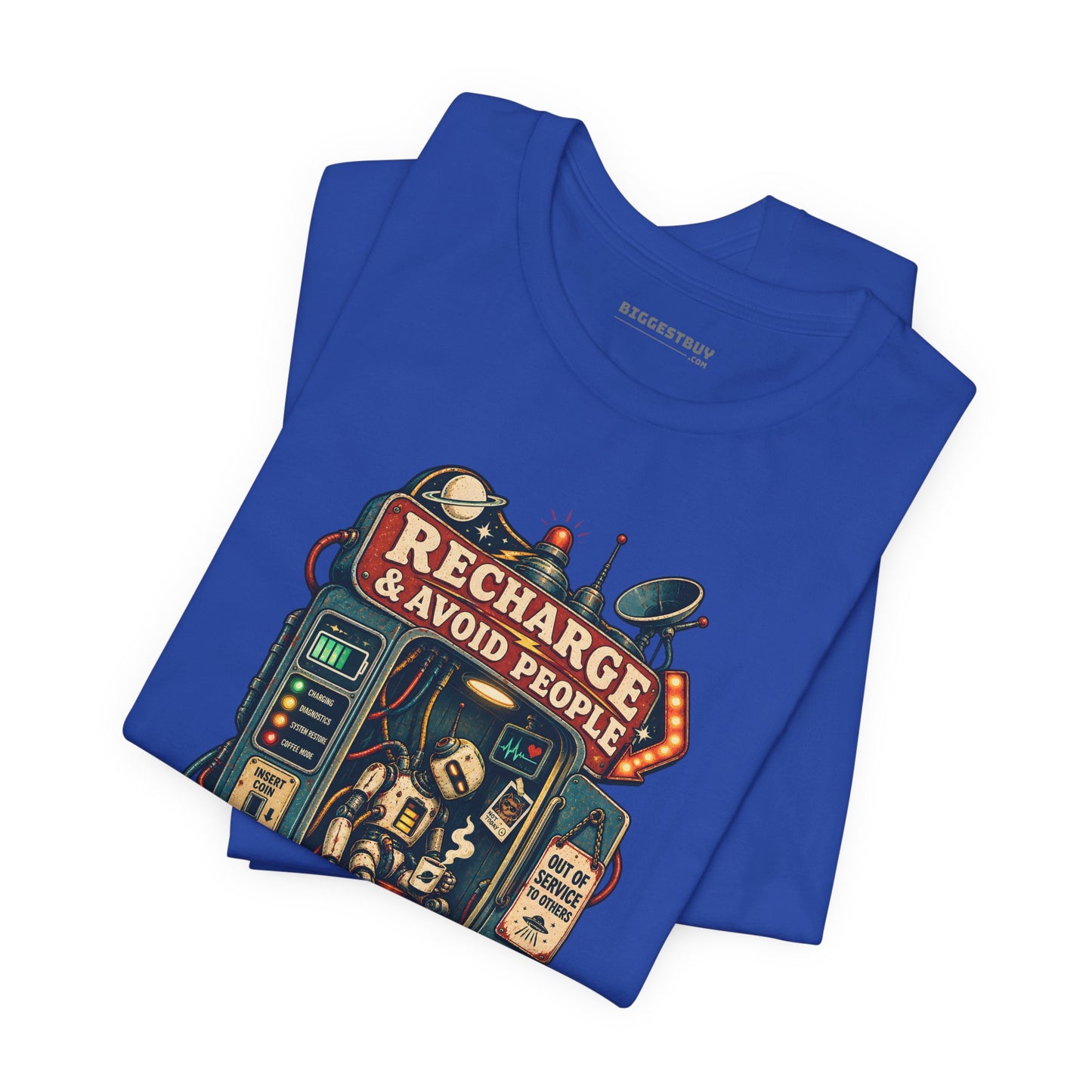 Social Recharge - Classic Jersey Tee