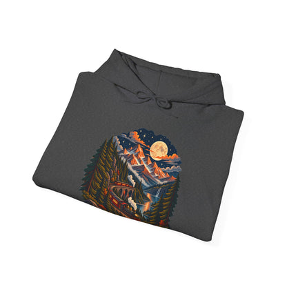 Midnight Rails - Pullover Hoodie
