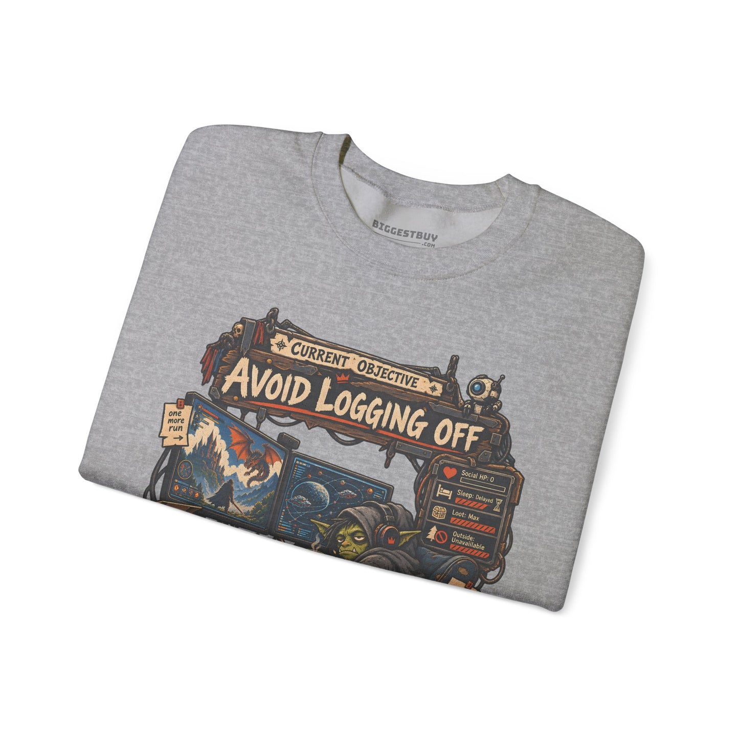 Logoff Dodge - Crewneck Sweatshirt