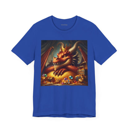 T-Shirt | Unisex | Koszulka dżersejowa | Krótki rękaw | Nordycka Mitologia | Fafnir | Smok