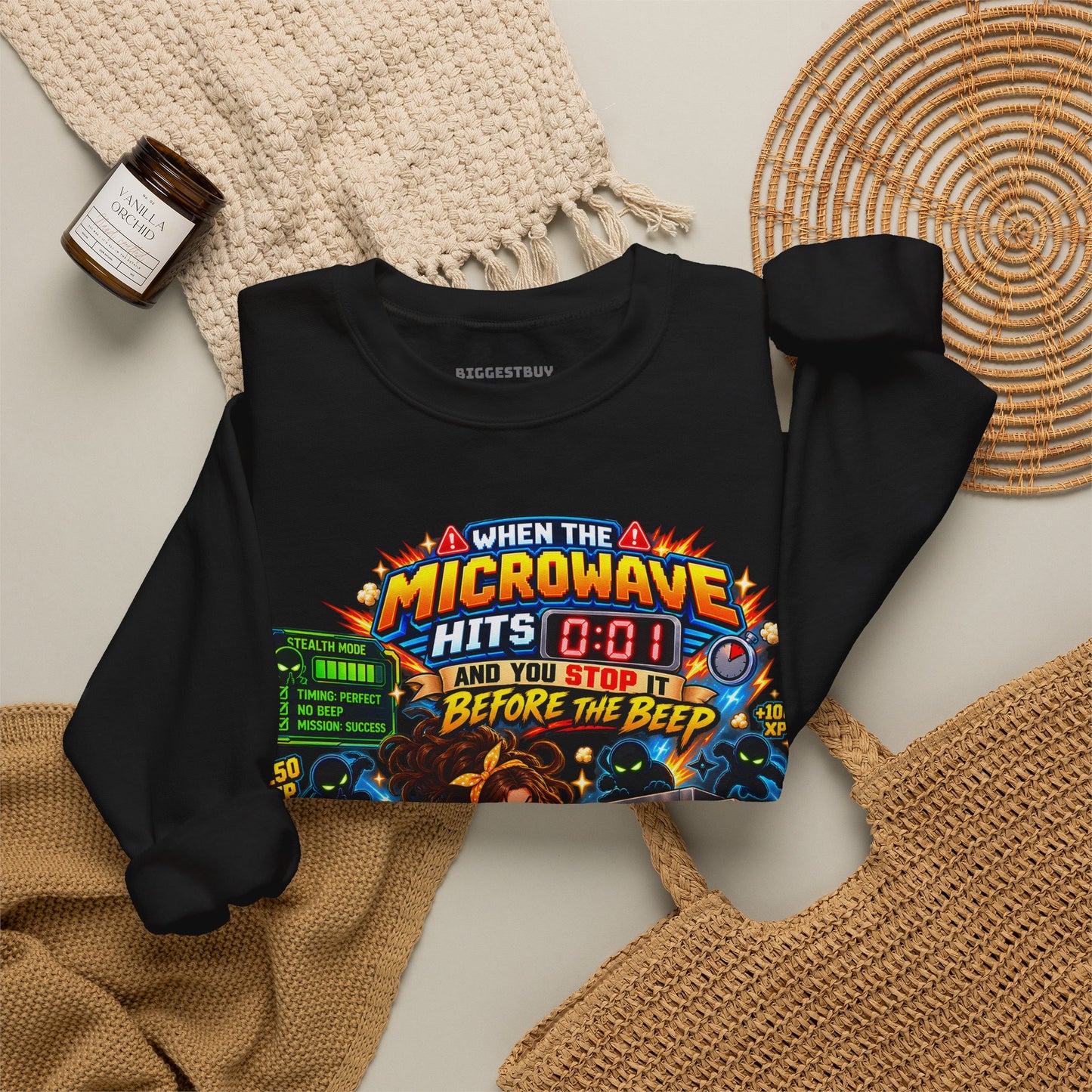 Beep Busters - Crewneck Sweatshirt