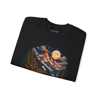 Midnight Rails - Crewneck Sweatshirt