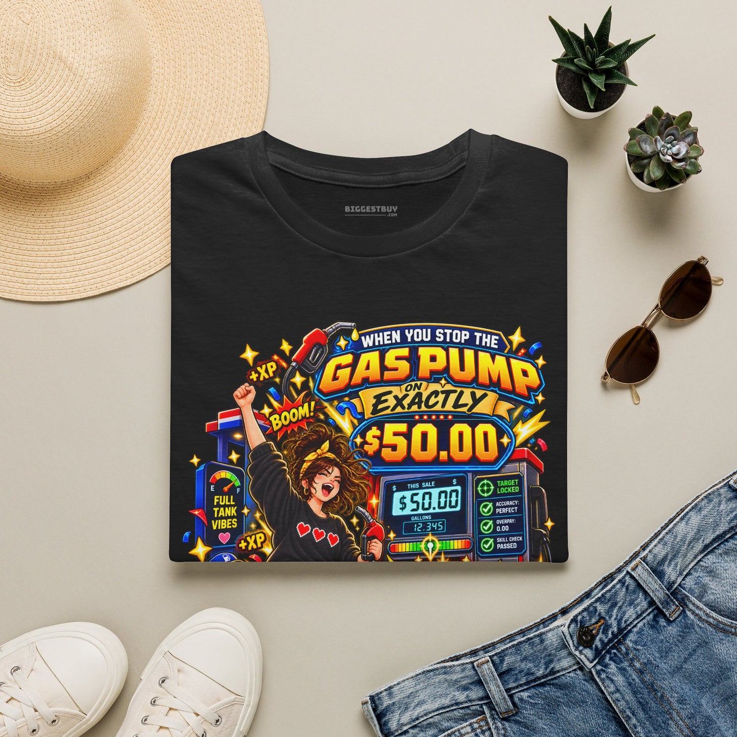 Gas Stop - Softstyle T-Shirt