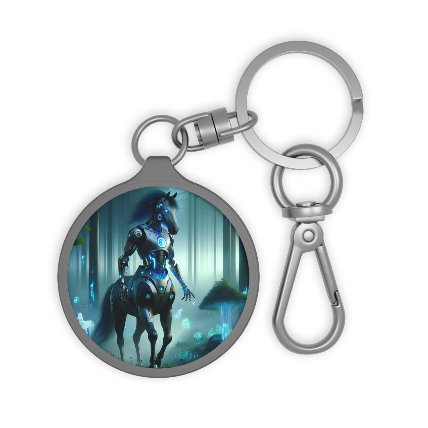 Round Keychain