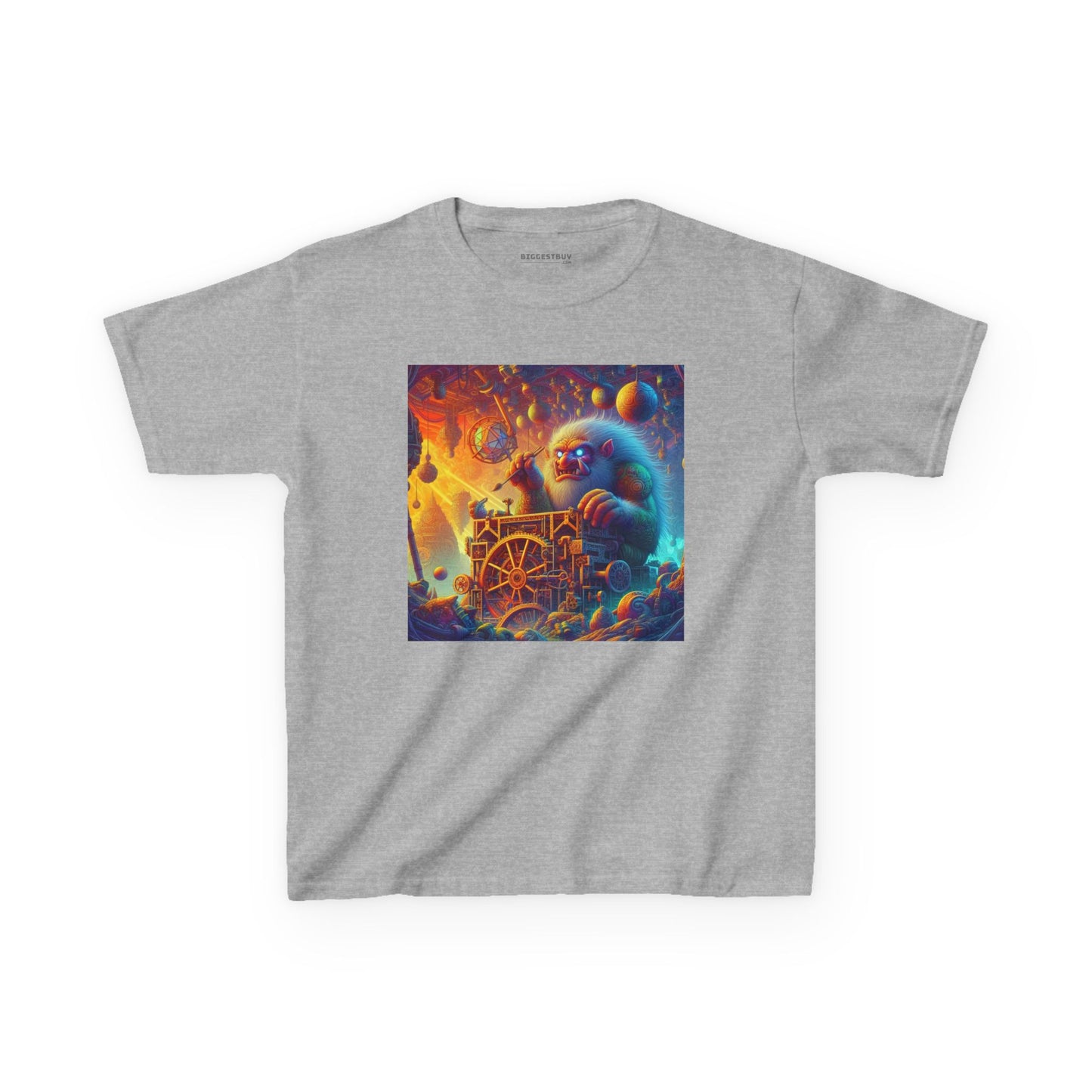 T-Shirt | Koszulka dziecięca | Ciężka bawełna | Mitologia Arktyczna | Mechanik Lodu