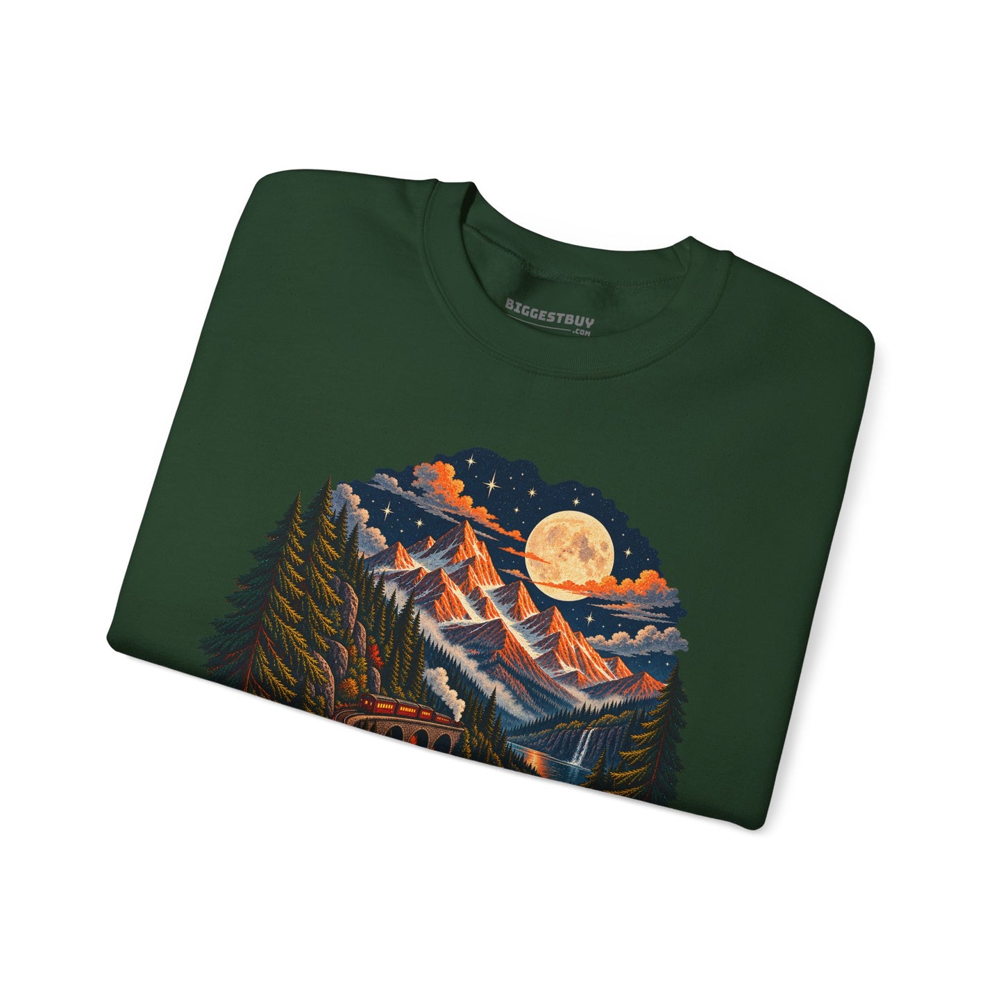 Midnight Rails - Crewneck Sweatshirt