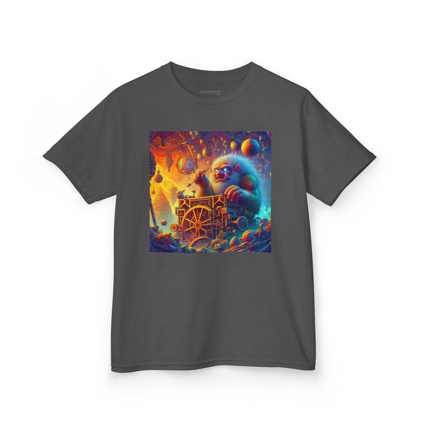 T-Shirt | Koszulka dziecięca | Ciężka bawełna | Mitologia Arktyczna | Mechanik Lodu