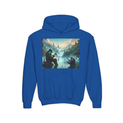 Sweat-shirt | Jeune | À capuche | Mélange épais | Fantaisie Interculturelle | Pêche