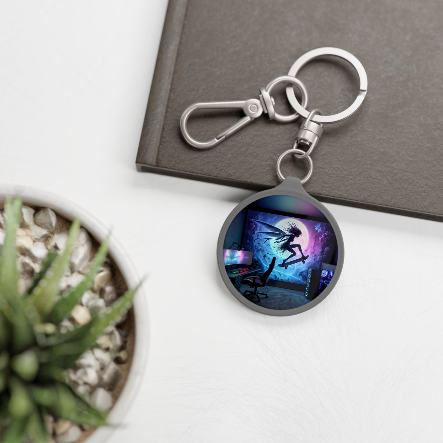 Round Keychain