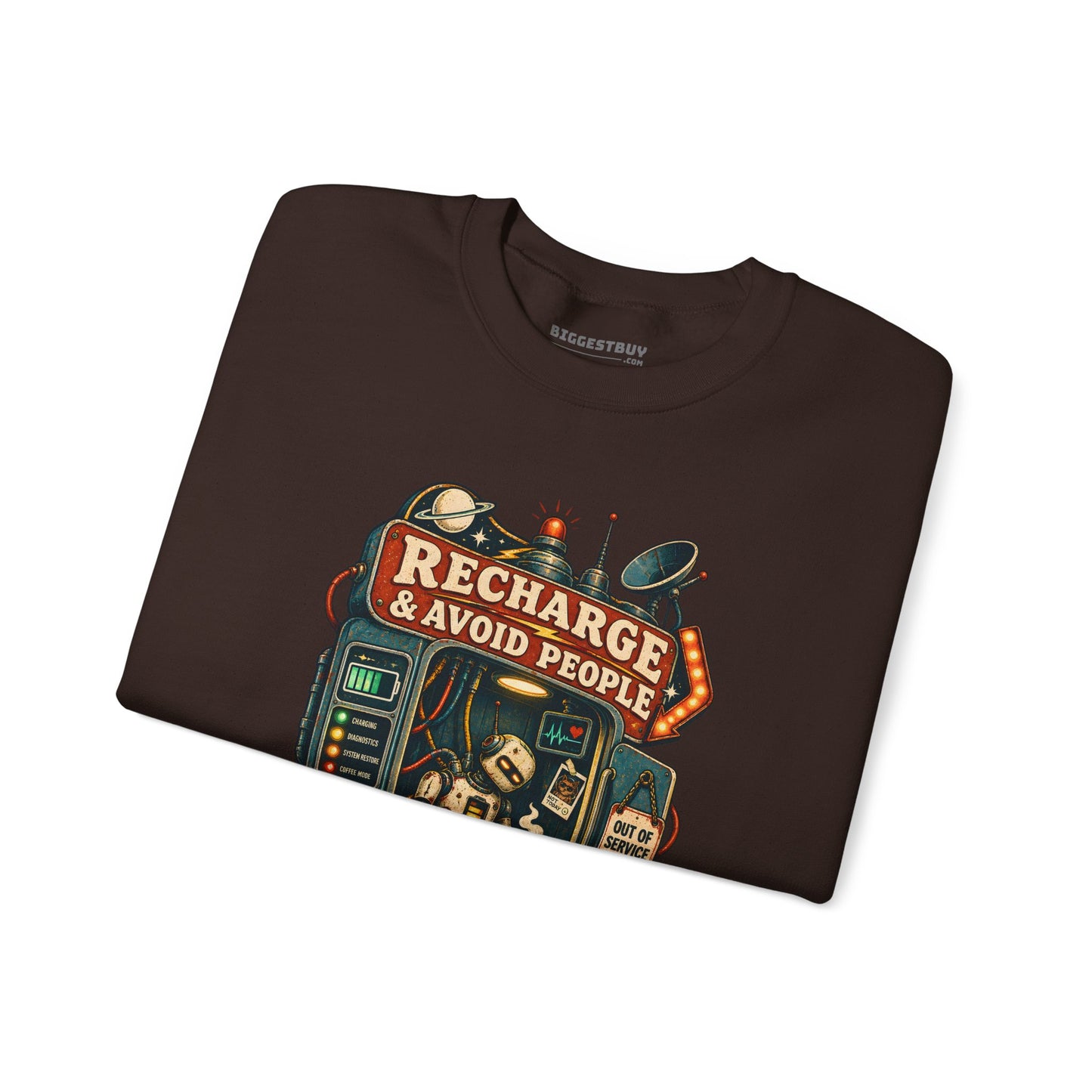 Social Recharge - Crewneck Sweatshirt