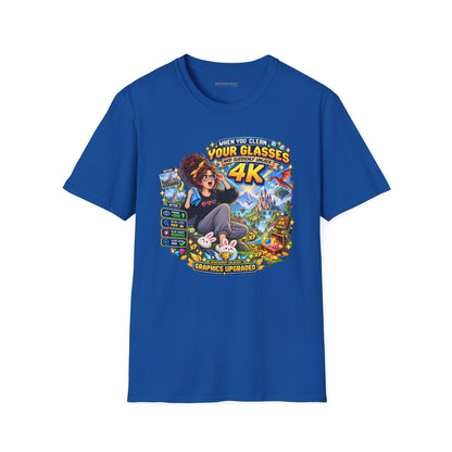 Glasses Galaxy - Softstyle T-Shirt