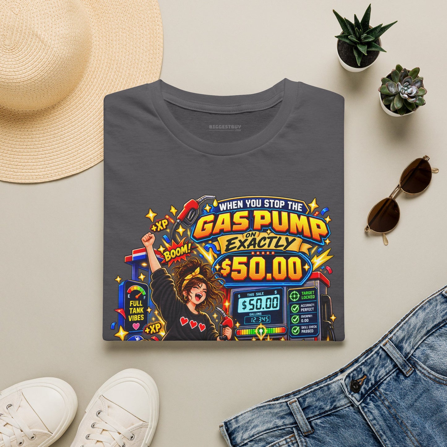 Gas Stop - Softstyle T-Shirt