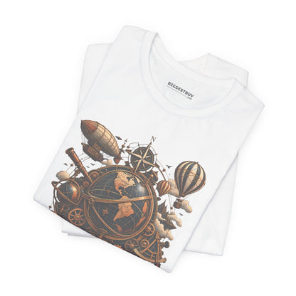 Steampunk Globe - Classic Jersey Tee
