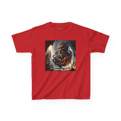 Camiseta | Camiseta Infantil | Algodão Pesado | Mitologia Marinha | Deus do Mar