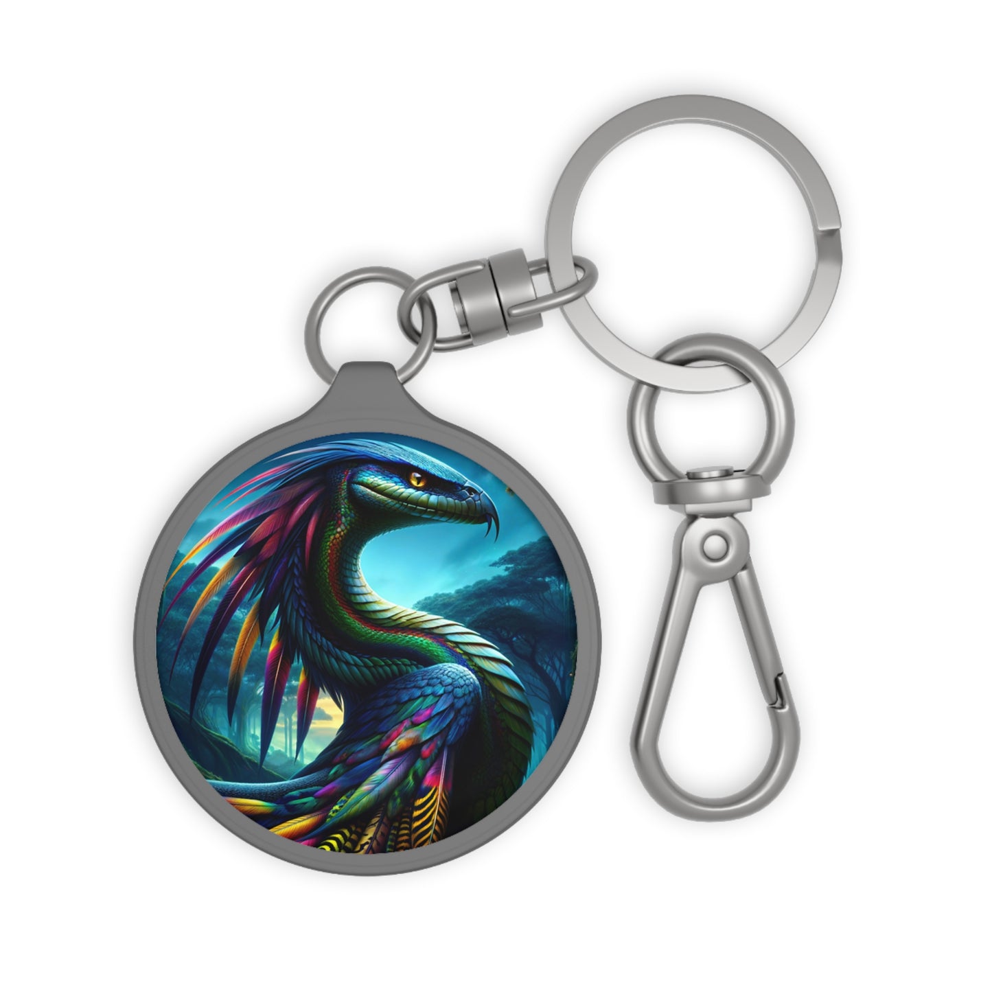 Round Keychain