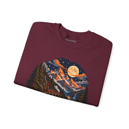 Midnight Rails - Crewneck Sweatshirt