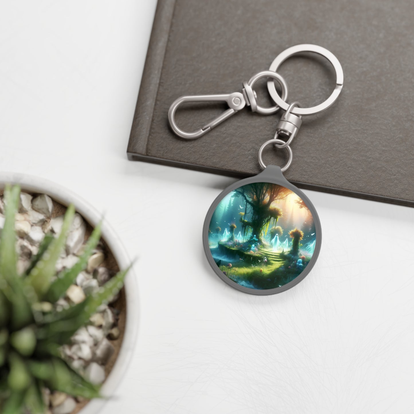 Round Keychain