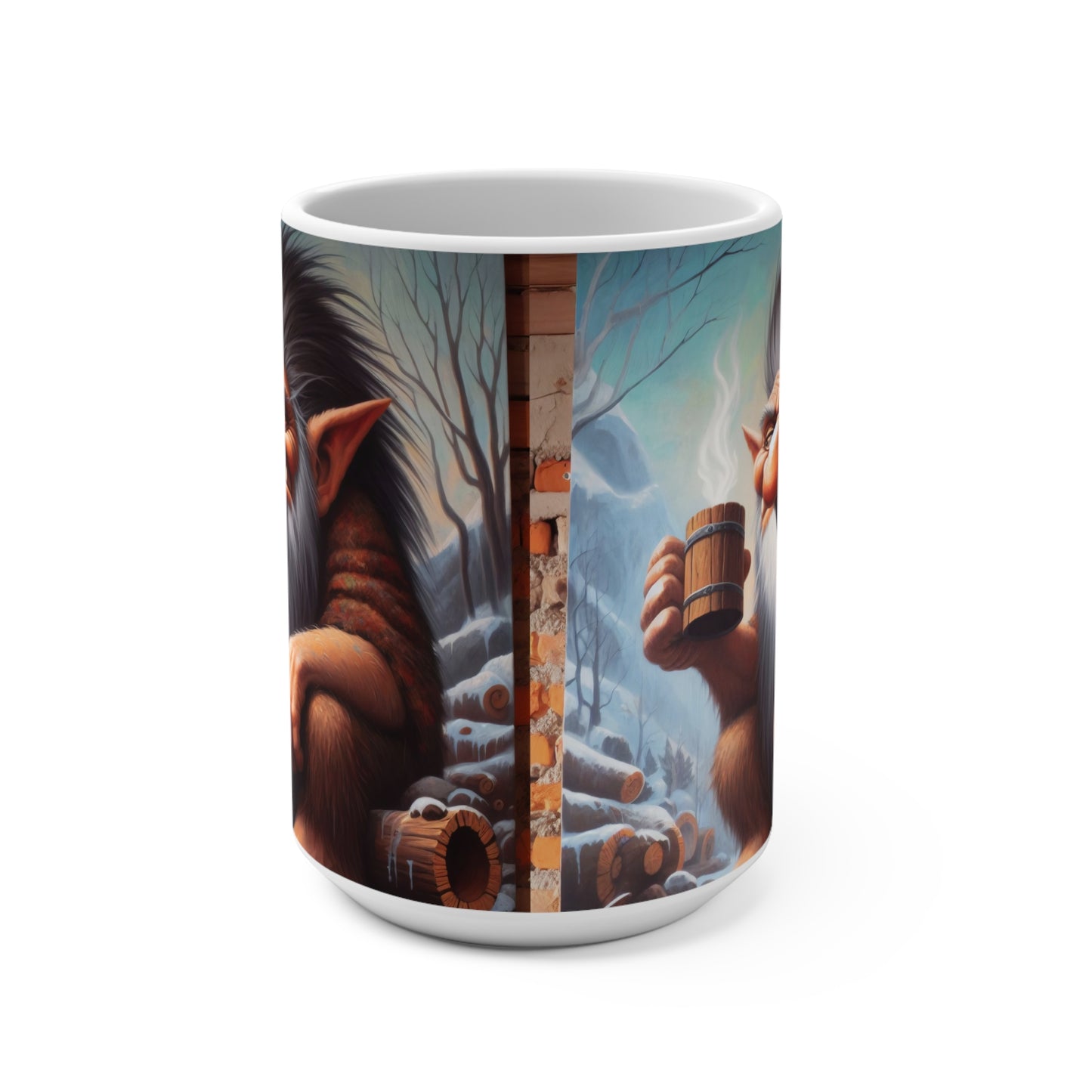 Tall Ceramic Mug