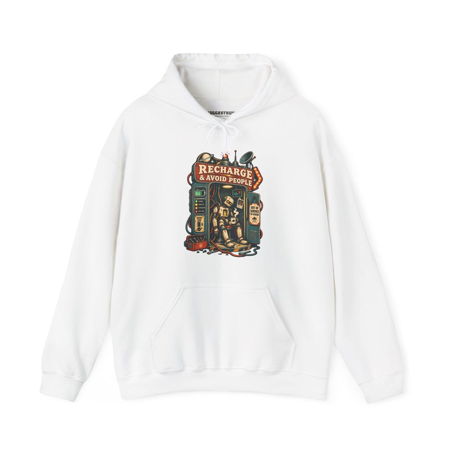 Social Recharge - Pullover Hoodie