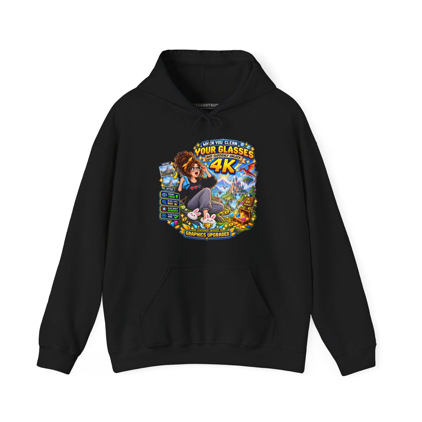 Glasses Galaxy - Pullover Hoodie